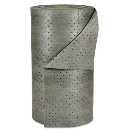 Spc MRO Plus Medium Sorbent-Pad Roll, 38gal, 30" x 150 ft., Gray MRO350-DP
